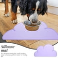 thumbnail image 4 of Household Pet Food Mat Wear-resistant Pet Placemat Convenient Silicone Mat Dog Accessory, 4 of 9