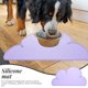 thumbnail image 2 of Tapete de comida para mascotas, tapete de silicona resistente al desgaste, práctico accesorio para perros, 2 of 5