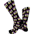 thumbnail image 5 of Blue Stockings 67 Cute Printed Socks Baseball Socks, 5 of 5