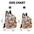 thumbnail image 2 of FORMRS Mini Backpack Purse for Women Travel Daypack Casual Shoulder Bag, Watercolor Tomatoes, 2 of 7