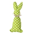 thumbnail image 2 of Muñeco de peluche de conejito de Pascua, vívido y encantador, figura de tela hecha a mano Puntos verdes, 2 of 9