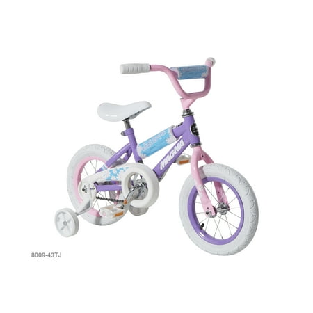 12" Magna Girls Just For Me Bike with Handlebar Pad and Adjustable Training Wheels
