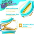 thumbnail image 4 of Gafas de Bebé ANGGREK 2 Uds Protección UV Gafas de Natación para Niños, 4 of 6