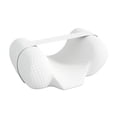 thumbnail image 2 of Almohada ergonómica para dormir en posición vertical, fabricada en espuma viscoelástica, Blanco, 2 of 9