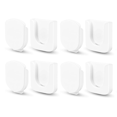 thumbnail image 1 of Magnetic Remote Control Holder Wall Mount, 4 Pair Remote Control Organizers Storage Self-Adhesive TV Remote White, 1 of 6