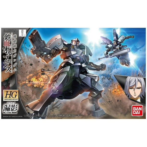 Bandai Hobby Gundam Iron Blooded Orphans Ibo Rouei Hg 1 144 Model Kit Walmart Com Walmart Com