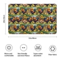 thumbnail image 3 of Green Chicken Sunflower Pattern Bathroom Rugs Mat,Non Slip Microfiber Bathroom Rug,Rubber Backing,Soft Bathroom Mats for Bathroom Floor,Tub and Shower,20x32in(50x80cm), 3 of 5