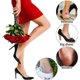thumbnail image 3 of 2 pares de almohadillas autoadhesivas para talón de zapatillas (negro y beige), protectores de tacón alto, plantillas gruesas antideslizantes y antiabrasión para hombres y mujeres, 3 of 5