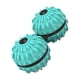 thumbnail image 5 of Vogacara Bola de masaje, de mano de plástico, único, inteligente, sensorial, EDC, masajeador de piernas para niños y adultos, juguete Azul claro 2piezas, 5 of 6