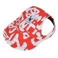 thumbnail image 3 of Dog Summer Baseball Hat Cotton Dog Accessories Puppy Hat, 3 of 3