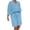 Blue#9527, variant on BOOMNY Womens 2 Peice Sets Solid Short Sleeve Tops Shorts Outfits for Women Summer Casual Matching Sets