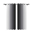 thumbnail image 4 of Aofoto Room Drapes for Living Room, Thermal Insulated Blackout Curtains,2 Panel, Grey, 42x96Inches, 4 of 5