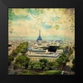 thumbnail image 2 of Lloyd, Sandy 20x20 Black Modern Framed Museum Art Print Titled - Eiffel Romance V, 2 of 5
