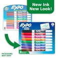 thumbnail image 3 of EXPO Dry Erase Markers, Fine Tip, Assorted Colors, 8 Count, 3 of 9