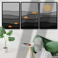 thumbnail image 3 of IDEA4WALL 3 Piece Framed Canvas Wall Art for Living Room, Bedroom Nordic Style Canvas Prints for Modern Home Decoration Ready to Hang, 3 of 4