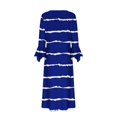 thumbnail image 2 of Long Sleeve Dress,Long Dress for Women Summer,Womens Fashion Printed Casual Long Sleeve V-Neck Dress,3/4 Sleeve Dress for Women,Dress for Women Casual Summer, 2 of 5