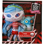 Monster High Friends Plush Ghoulia Yelps and Sir Hoots A Lot 2011 Mattel W2567