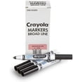thumbnail image 1 of Crayola Black Marcadores lavables, Marcadores de linea ancha Crayola Crayola, 1 of 2