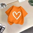 mgoYE Girls Short Sleeve T Shirts Kids Summer Tops Crewneck Basic ...