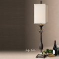 thumbnail image 1 of Uttermost Valstrona Poli Nickel Buffet Lampe en Noir Rouillé Texturé, 1 of 2