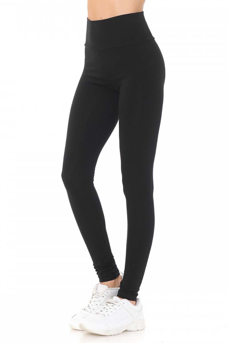 High Waist Yoga Pants Knit Leggings 