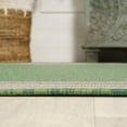 thumbnail image 6 of JONATHAN Y SANTA MONICA 3 x 5 Area Rug, James Border Stripe - Green/Cream, SMB201E-3, 6 of 8