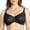 Black, variant on Enora Minimizer Full Bust Supportive Bra, Black, 32H