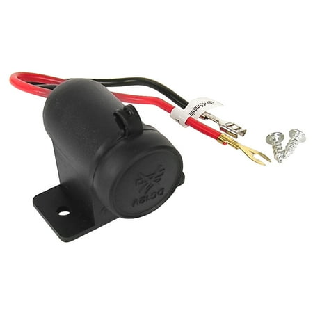EverStart Plus Auto Auxiliary Dual 12 Volt Power Outlet, Black