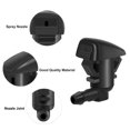 thumbnail image 4 of Motoforti Front Windshield Wiper Nozzles for Ford Focus Edge with Gaskets Black 2pcs, 4 of 6