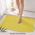 thumbnail image 3 of Yellow Burlap Texture Door Mat&nbsp;Indoor Outdoor Entrance, Non Slip Small Rug for Kitchen Bathroom Entryway Rug, Farmhouse Vintage Yellow Washable Doormat Floor Mat for Office Home Decor 18x30 Inch, 3 of 8