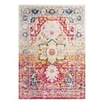 thumbnail image 3 of Unique Loom Madeline Vintage Collection Area Rug - Jackson (10' x 14' Rectangle Pink Gray/Ivory), 3 of 12