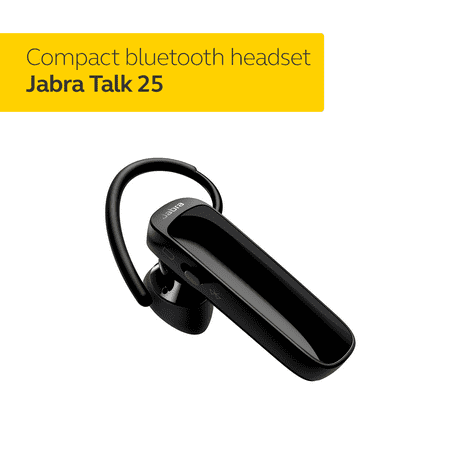 Jabra - Talk 25 Bluetooth Headset - Black