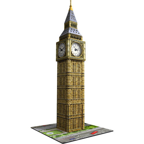 Ravensburger - 3D - Big Ben with Clock 216 Piece Jigsaw Puzzle -