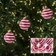 thumbnail image 5 of 6 piezas de adornos navideños con forma de bola de caramelo para interiores y exteriores, decoración para árbol de Navidad, otoño, bodas, cumpleaños, Halloween, Acción de Gracias, Navidad y fiestas., 5 of 6