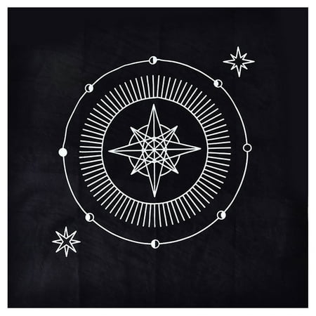 

Triple Goddess Triple Tarot Towel Astrology Phases Tarot Cards Tablecloth