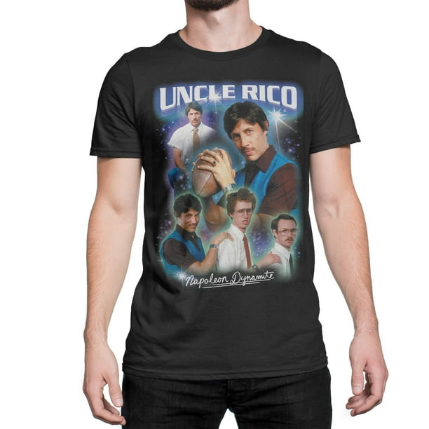 Pop Culture - Napoleon Dynamite Men's Uncle Rico Graphic ...
