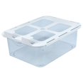 thumbnail image 3 of Abbracc Underwear Drawer Organizer Storage Box Pull Out Under Shelf Pullout Drawer Clear No Divider, 3 of 9