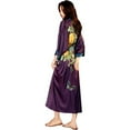 thumbnail image 7 of AMITOFO Long Silky Kimono Robes for Women Lightweight Silky Satin Floral Bathrobe Soft Cozy Ladies Housecoat Loungewear, 7 of 7