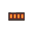 thumbnail image 2 of Heating Pad for Office & Outdoor Use - USB/Type-C Portable Heating Cushion with 3 Temperature Settings, Non-Slip Bottom & Adjustable Strap, 2 of 6