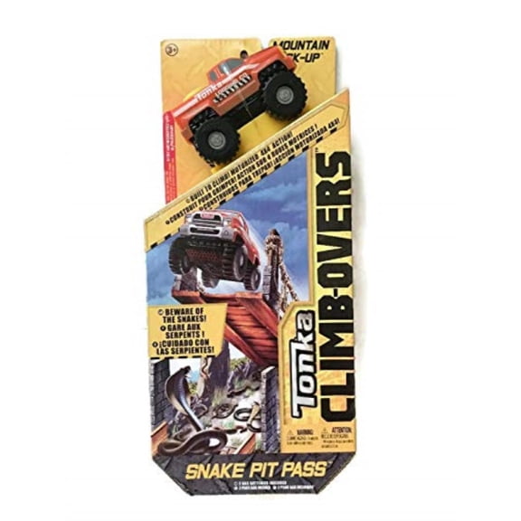 tonka climb-over vehicle with track - snake pit pass mountain pick-up