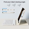 thumbnail image 6 of KVTVOU Keyboard Case for iPad A16 11 inch 2025 / 10th Generation 10.9 inch 2022, Detachable Wireless Keyboard Cover with Pencil Holder for iPad 11/10th Gen,  White, 6 of 8