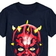 thumbnail image 3 of Star Wars - Darth Maul Face - Men's Short Sleeve Graphic T-Shirt, 3 of 5