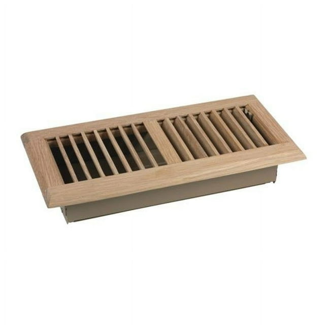 Truaire Registre de Sol Chêne Non Fini - 12 x 4 Po.