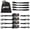 Black, variant on 4-Pack Retractable Ratchet Straps with 4 Soft Loop - 1 Inch x 10 Feet (1,650lb Break Strength) - Heavy Duty Auto Self Retracting Tie Down Straps for Truck, Cargo Trailer, Motorcycle, ATV, UTV, Black