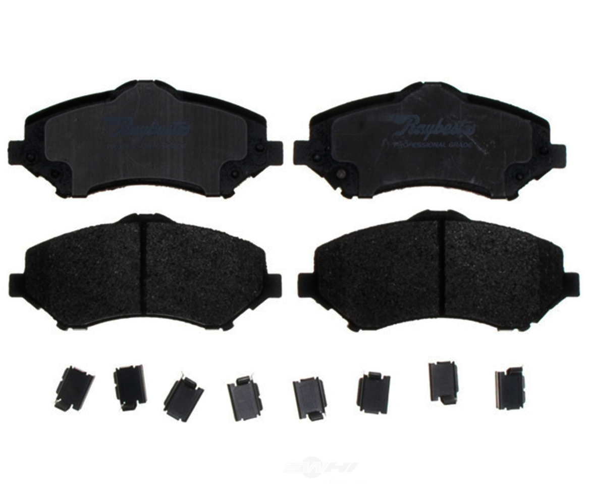 Raybestos PGD1273M Professional Grade SemiMetallic Disc Brake Pad Set