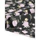 thumbnail image 5 of INSPIRE CHIC Vestido A-Line con Volantes de Flores Impresas para Mujer, Negro M, 5 of 5