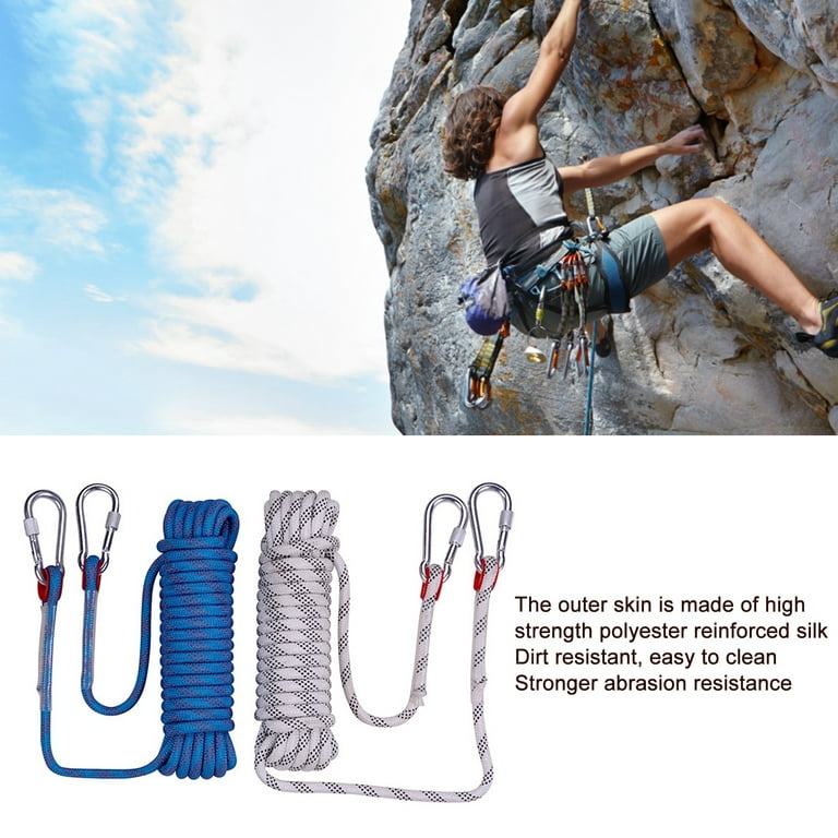 Paracord, Camping Rope Wearproof Tightly Woven With Carabiner For