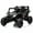 Black, variant on 12V Electric Car for Kids,Kids Ride on Car UTV  Toy 4 Spring Suspension,EVA Tires,Safety Belt,Double Open Doors,Bluetooth,Music,LED Lights for 3-5