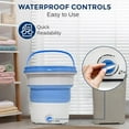 thumbnail image 3 of PURE CLEAN Portable Mini Washing Machine Lightweight Collapsible Bucket - Perfect for Camping, Travelling, Apartment, Dorm USA Brand, 3 of 7