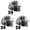 Black 3PCS, variant on Appliance Lock Easy To Install Portable To Use Child Design Accidental Activation A Reassuring Choice For Parents